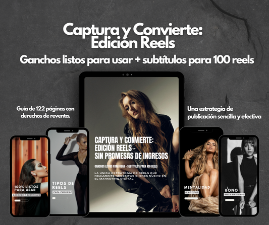 Captura y Convierte: Edición Reels -  Sin Promesas de Ingresos